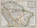 A map of Terra Firma , Peru, Amazone-land, Brasil & The North P. of La Plata